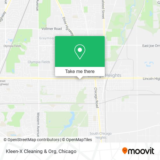 Mapa de Kleen-X Cleaning & Org