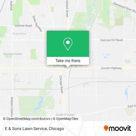 Mapa de E & Sons Lawn Service