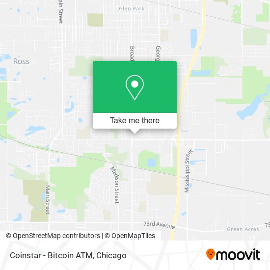 Coinstar - Bitcoin ATM map