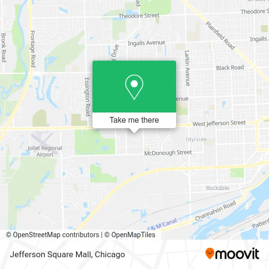 Jefferson Square Mall map