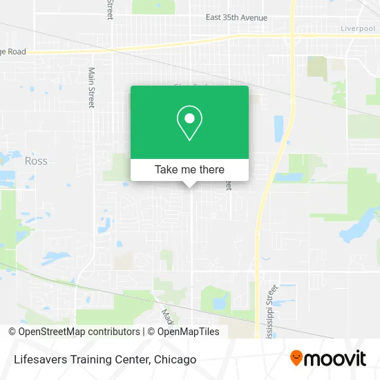 Lifesavers Training Center map