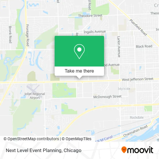 Next Level Event Planning map