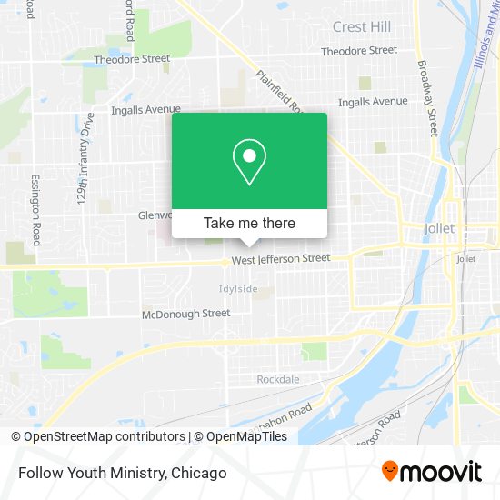Follow Youth Ministry map