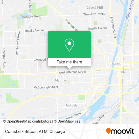 Coinstar - Bitcoin ATM map