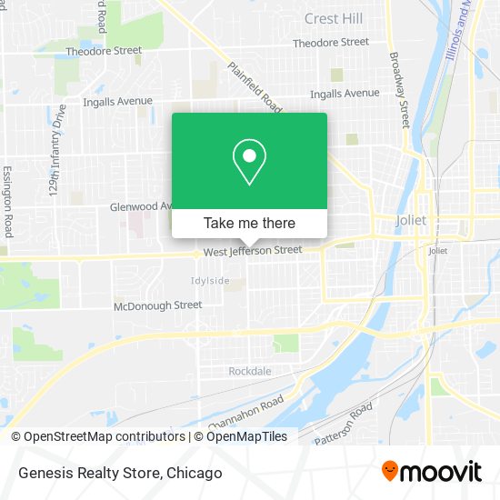 Genesis Realty Store map