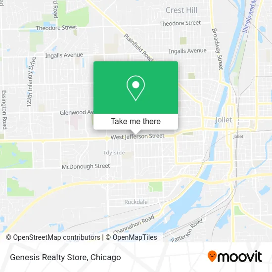 Genesis Realty Store map
