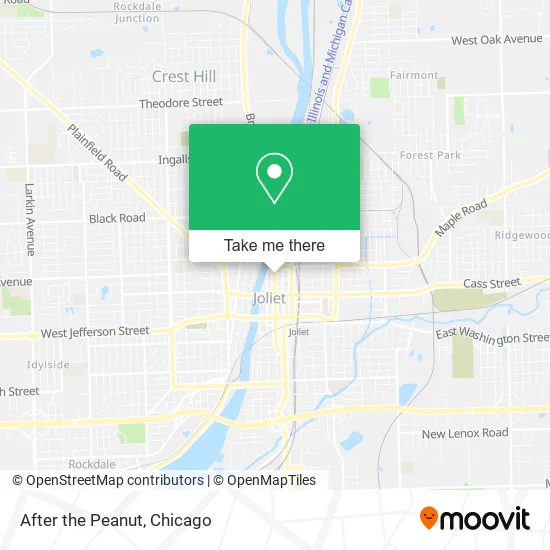 After the Peanut map