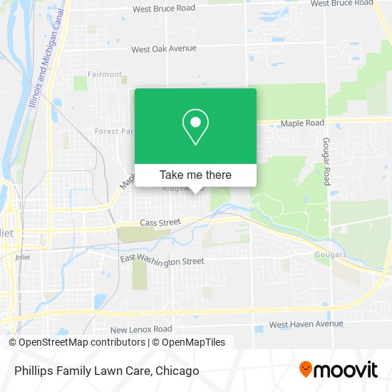 Mapa de Phillips Family Lawn Care