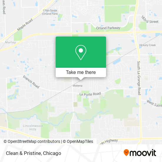 Clean & Pristine map