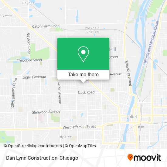 Dan Lynn Construction map