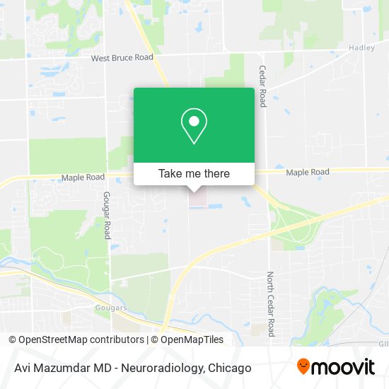 Avi Mazumdar MD - Neuroradiology map