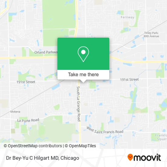 Dr Bey-Yu C Hilgart MD map