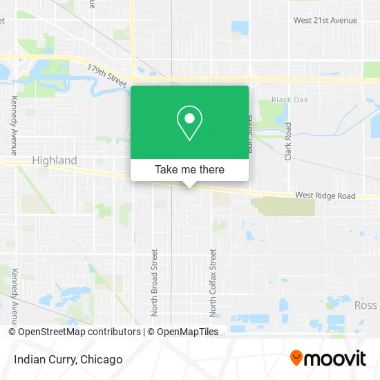 Indian Curry map
