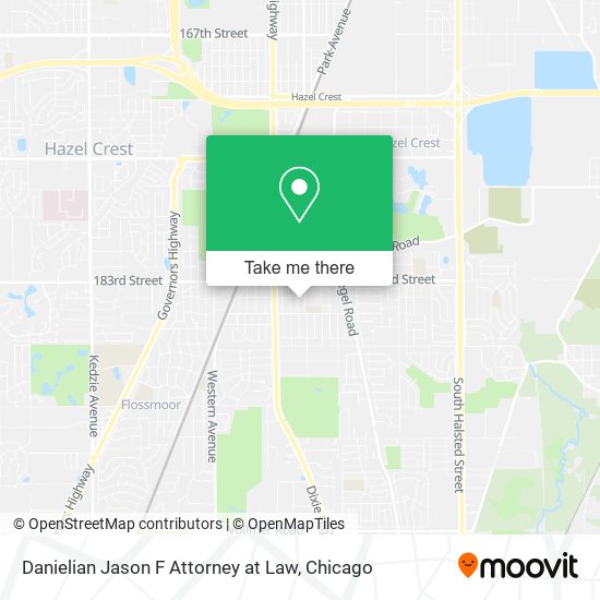 Danielian Jason F Attorney at Law map