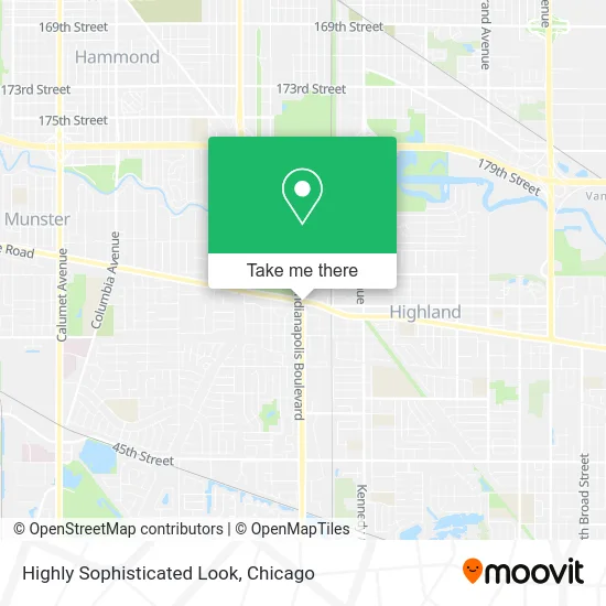 Highly Sophisticated Look map