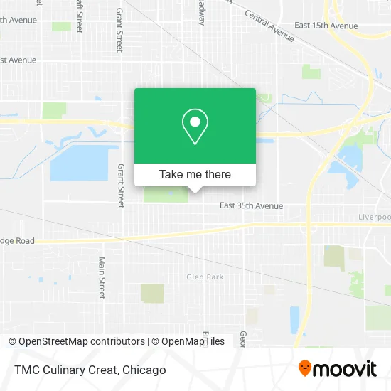 TMC Culinary Creat map