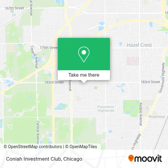 Coniah Investment Club map