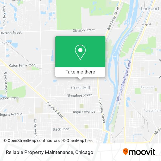 Mapa de Reliable Property Maintenance