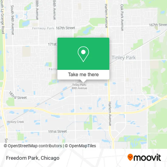 Freedom Park map