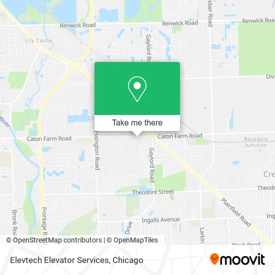 Elevtech Elevator Services map