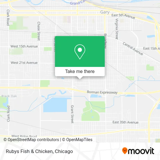 Rubys Fish & Chicken map