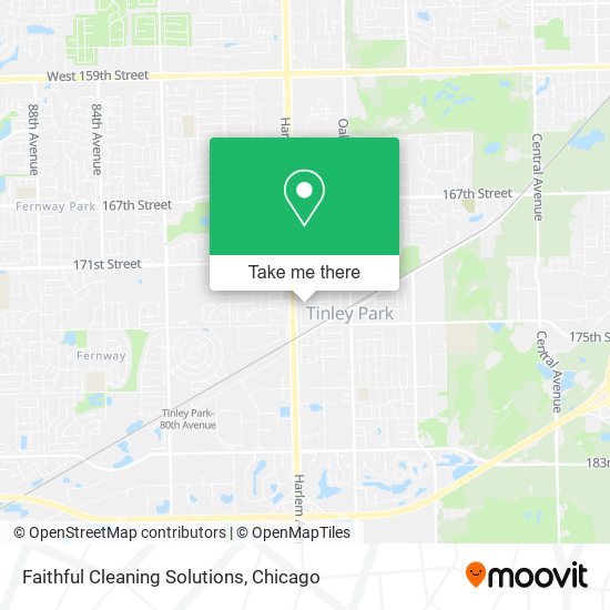 Faithful Cleaning Solutions map