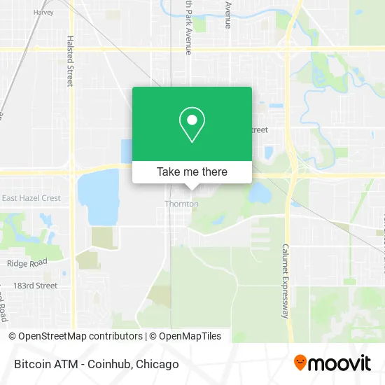 Bitcoin ATM - Coinhub map