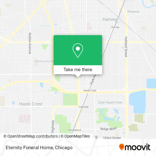 Eternity Funeral Home map