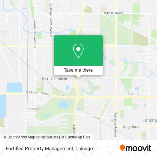 Fortified Property Management map