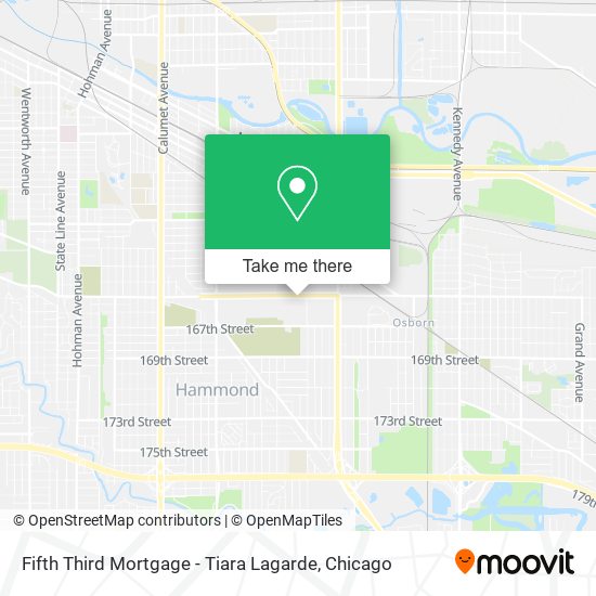 Mapa de Fifth Third Mortgage - Tiara Lagarde