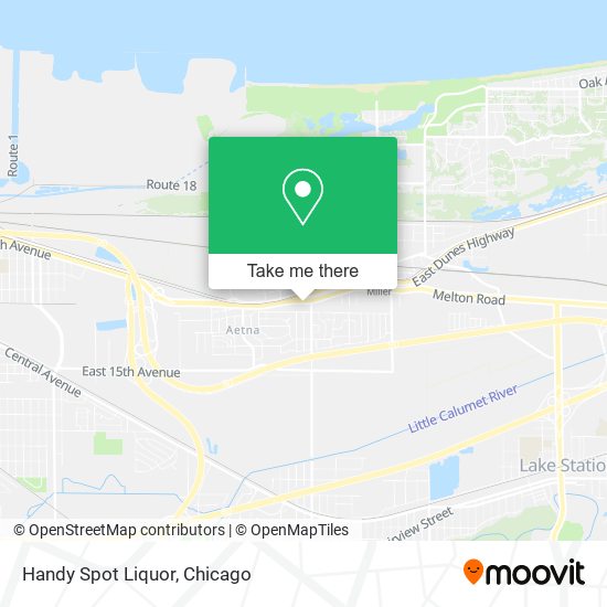 Mapa de Handy Spot Liquor