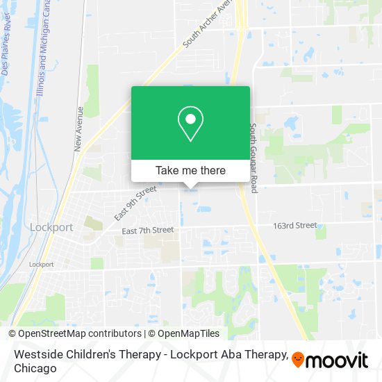 Mapa de Westside Children's Therapy - Lockport Aba Therapy