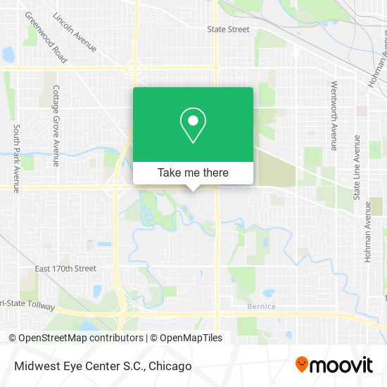Mapa de Midwest Eye Center S.C.