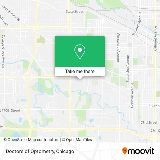 Doctors of Optometry map