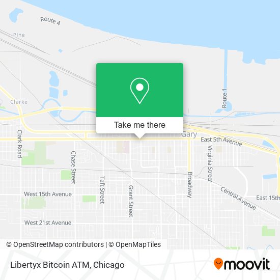 Libertyx Bitcoin ATM map