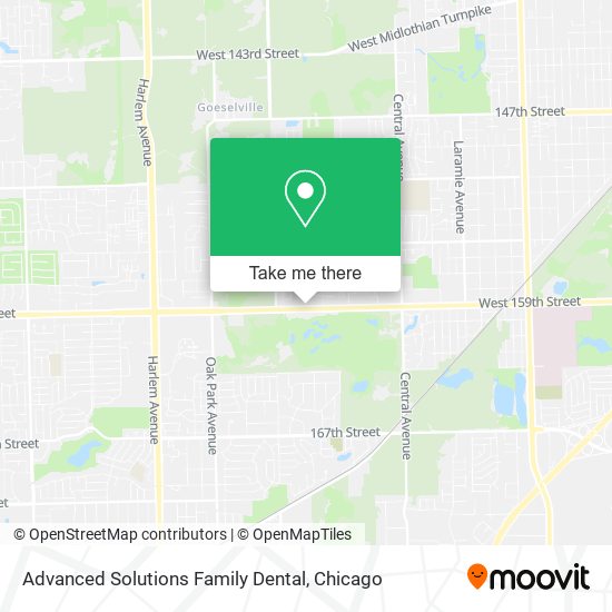 Advanced Solutions Family Dental map