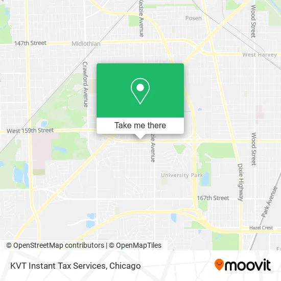 KVT Instant Tax Services map