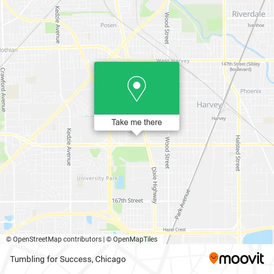 Tumbling for Success map