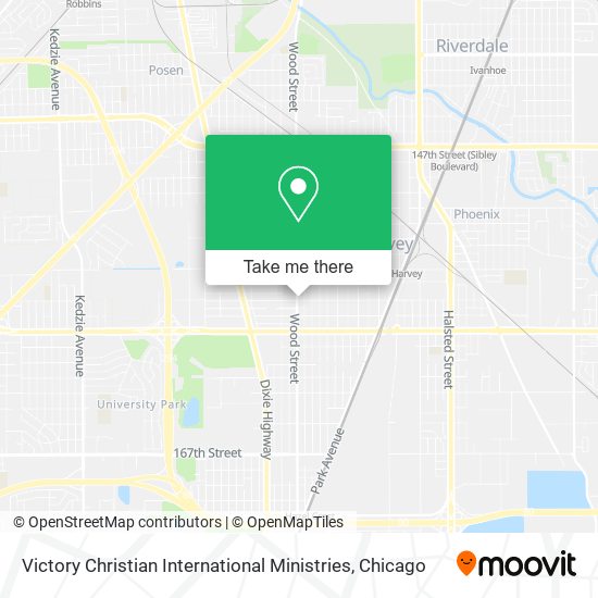 Victory Christian International Ministries map