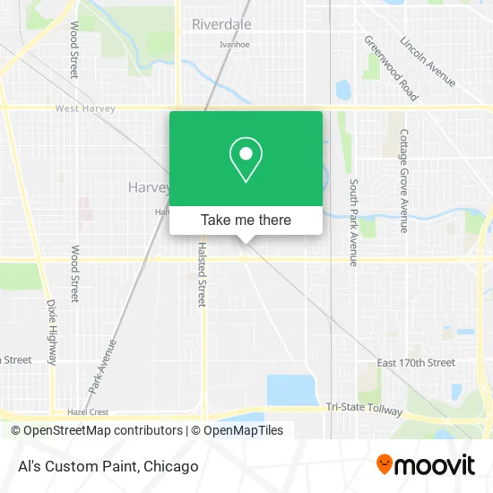 Al's Custom Paint map