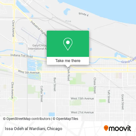 Issa Odeh al Wardiani map