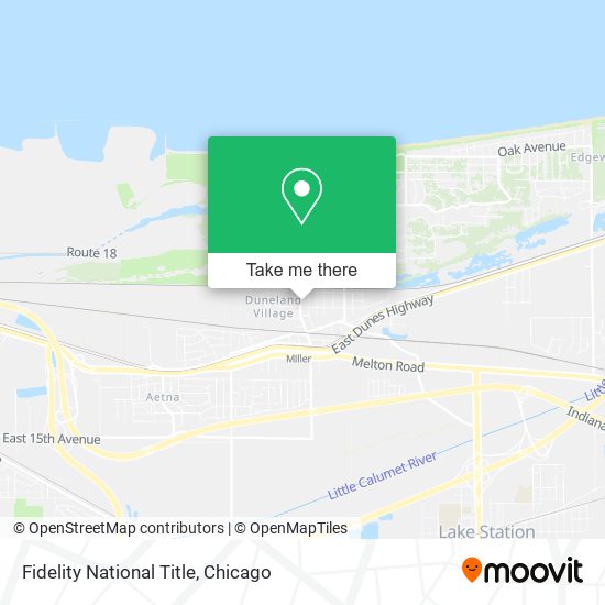 Fidelity National Title map