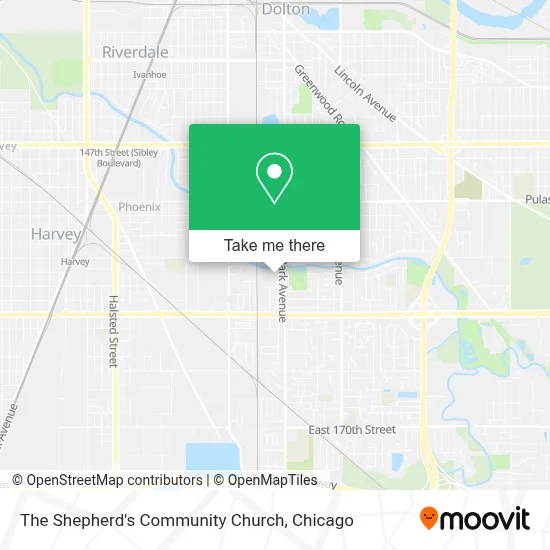 The Shepherd's Community Church map