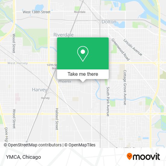 YMCA map