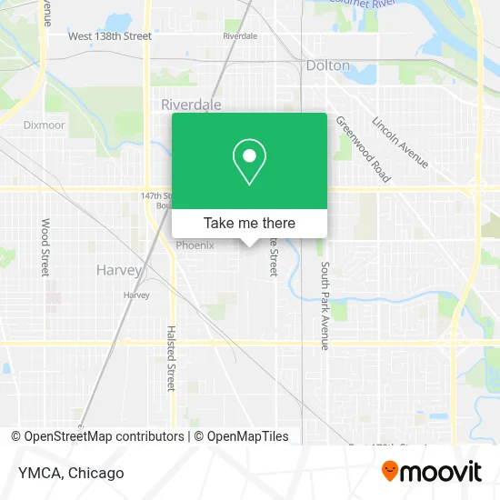 YMCA map
