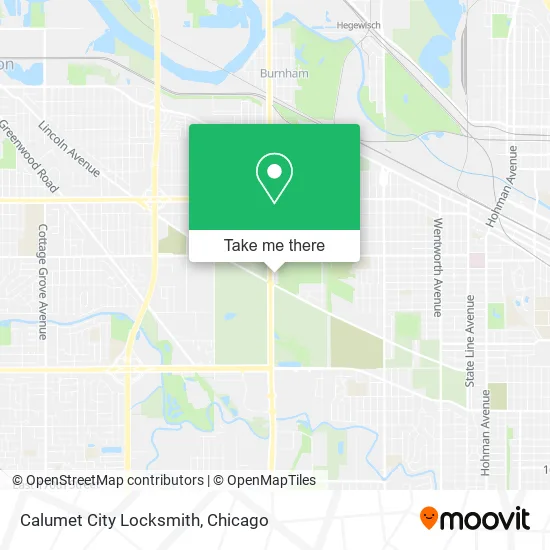 Calumet City Locksmith map
