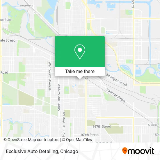Exclusive Auto Detailing map