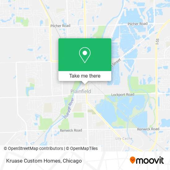 Kruase Custom Homes map