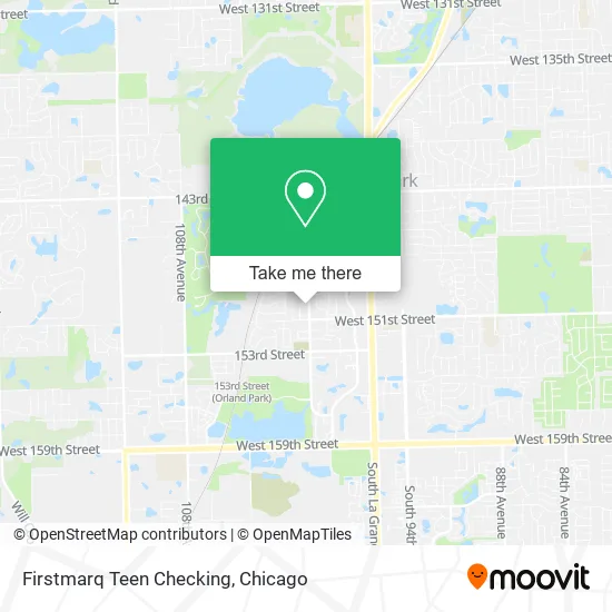 Firstmarq Teen Checking map