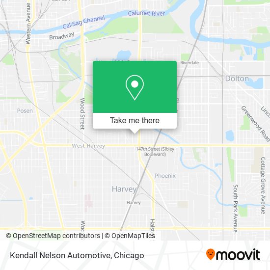 Mapa de Kendall Nelson Automotive